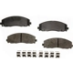 Purchase Top-Quality AGNA BRAKES - ALD1589M - Front Semi Metallic Pads pa3