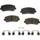 Purchase Top-Quality AGNA BRAKES - ALD1623M - Front Semi Metallic Pads pa2