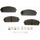 Purchase Top-Quality Front Semi Metallic Pads by AGNA BRAKES - ALD1709M pa2