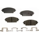 Purchase Top-Quality AGNA BRAKES - ALD1728M - Front Semi Metallic Pads pa3