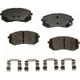 Purchase Top-Quality Front Semi Metallic Pads by AGNA BRAKES - ALD1803M pa2