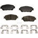 Purchase Top-Quality Front Semi Metallic Pads by AGNA BRAKES - ALD906M pa2