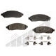 Purchase Top-Quality Front Semi Metallic Pads by AGNA BRAKES - ALD1094M pa1
