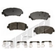 Purchase Top-Quality Front Semi Metallic Pads by AGNA BRAKES - ALD1338M pa1