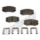 Purchase Top-Quality AGNA BRAKES - ALD1421M - Front Semi Metallic Pads pa1