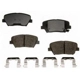 Purchase Top-Quality Front Semi Metallic Pads by AGNA BRAKES - ALD1432M pa2