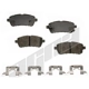 Purchase Top-Quality AGNA BRAKES - ALD1454AM - Front Semi Metallic Pads pa1