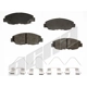 Purchase Top-Quality Front Semi Metallic Pads by AGNA BRAKES - ALD1578M pa1