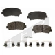 Purchase Top-Quality AGNA BRAKES - ALD1623M - Front Semi Metallic Pads pa1