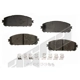 Purchase Top-Quality Front Semi Metallic Pads by AGNA BRAKES - ALD1709M pa1