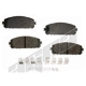 Purchase Top-Quality Plaquettes avant semi-métallique par AGNA BRAKES - ALD1709M pa1