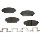 Purchase Top-Quality AGNA BRAKES - ALD1728M - Front Semi Metallic Pads pa2