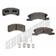 Purchase Top-Quality Front Semi Metallic Pads by AGNA BRAKES - ALD1731M pa1