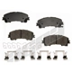 Purchase Top-Quality Front Semi Metallic Pads by AGNA BRAKES - ALD1736M pa1