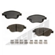 Purchase Top-Quality Front Semi Metallic Pads by AGNA BRAKES - ALD1778M pa1