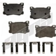 Purchase Top-Quality Front Semi Metallic Pads by AGNA BRAKES - ALD1799M pa2