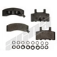 Purchase Top-Quality Front Semi Metallic Pads by AGNA BRAKES - ALD370M pa1
