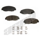 Purchase Top-Quality AGNA BRAKES - ALD465AM - Front Semi Metallic Pads pa1