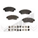 Purchase Top-Quality Front Semi Metallic Pads by AGNA BRAKES - ALD562M pa1