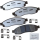 Purchase Top-Quality BENDIX - MKD1015FM - Semi-Metallic Front Disc Brake Pads pa1