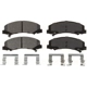Purchase Top-Quality BENDIX - MKD1159FM - Semi-Metallic Front Disc Brake Pads pa3
