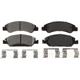 Purchase Top-Quality BENDIX - MKD1363FM - Semi-Metallic Front Disc Brake Pads pa3