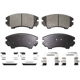 Purchase Top-Quality BENDIX - MKD1404FM - Semi-Metallic Front Disc Brake Pads pa2