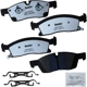 Purchase Top-Quality BENDIX - MKD1629AFM - Semi-Metallic Front Disc Brake Pads pa1