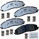 Purchase Top-Quality Front Semi Metallic Pads by BENDIX - MKD1680FM pa2