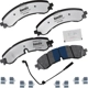 Purchase Top-Quality BENDIX - MKD2250FM - Semi-Metallic Front Disc Brake Pads pa3