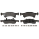 Purchase Top-Quality BENDIX - MKD934FM - Front Disc Brake Pads pa1