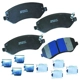 Purchase Top-Quality BENDIX - SBM856 - Front Disc Brake Pad Set pa1