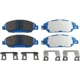 Purchase Top-Quality Front Semi Metallic Pads by BENDIX - PBD1092 pa1