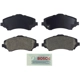 Purchase Top-Quality BOSCH - BE1327 - Semi-Metallic Front Disc Brake Pads pa1