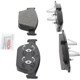 Purchase Top-Quality Front Semi Metallic Pads by BOSCH - BE1546 pa2