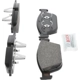 Purchase Top-Quality Front Semi Metallic Pads by BOSCH - BE1546 pa3