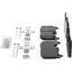Purchase Top-Quality Front Semi Metallic Pads by BOSCH - BE1875H pa4