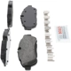 Purchase Top-Quality BOSCH - BE2301H - Semi-Metallic Front Disc Brake Pads pa4
