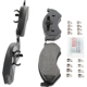Purchase Top-Quality Front Semi Metallic Pads by BOSCH - BE820H pa10