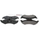Purchase Top-Quality Front Semi Metallic Pads by BOSCH - BE820H pa11