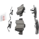 Purchase Top-Quality Front Semi Metallic Pads by BOSCH - BE857H pa9