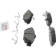 Purchase Top-Quality Front Semi Metallic Pads by BOSCH - BE869H pa4