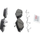 Purchase Top-Quality Front Semi Metallic Pads by BOSCH - BE869H pa5