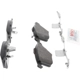 Purchase Top-Quality BOSCH - BP1003 - Front Disc Brake Pads pa5