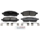 Purchase Top-Quality BOSCH - BP1011 - Front Disc Brake Pads pa1