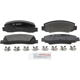 Purchase Top-Quality BOSCH - BP1069 - Front Disc Brake Pads pa1