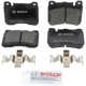 Purchase Top-Quality BOSCH - BP1121 - Front Disc Brake Pads pa2