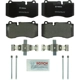 Purchase Top-Quality BOSCH - BP1223 - Front Disc Brake Pads pa2