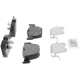 Purchase Top-Quality BOSCH - BP1294 - Front Disc Brake Pads pa4