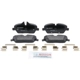 Purchase Top-Quality BOSCH - BP1308 - Front Disc Brake Pads pa1